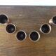 Suite of 6 old copper cockles