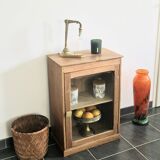 Oak display case from the early 20th century