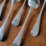 10 silver plated table spoons