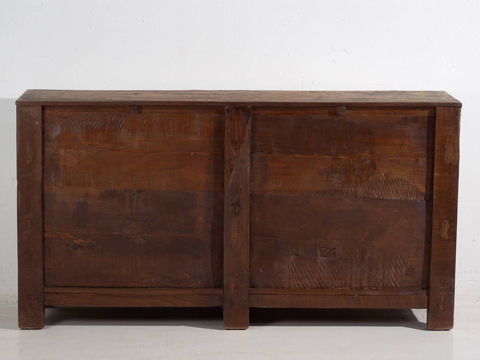 Old living room sideboard with gray patina (circa 1900) #47
