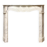 Louis XV style flat fireplace circa 1900