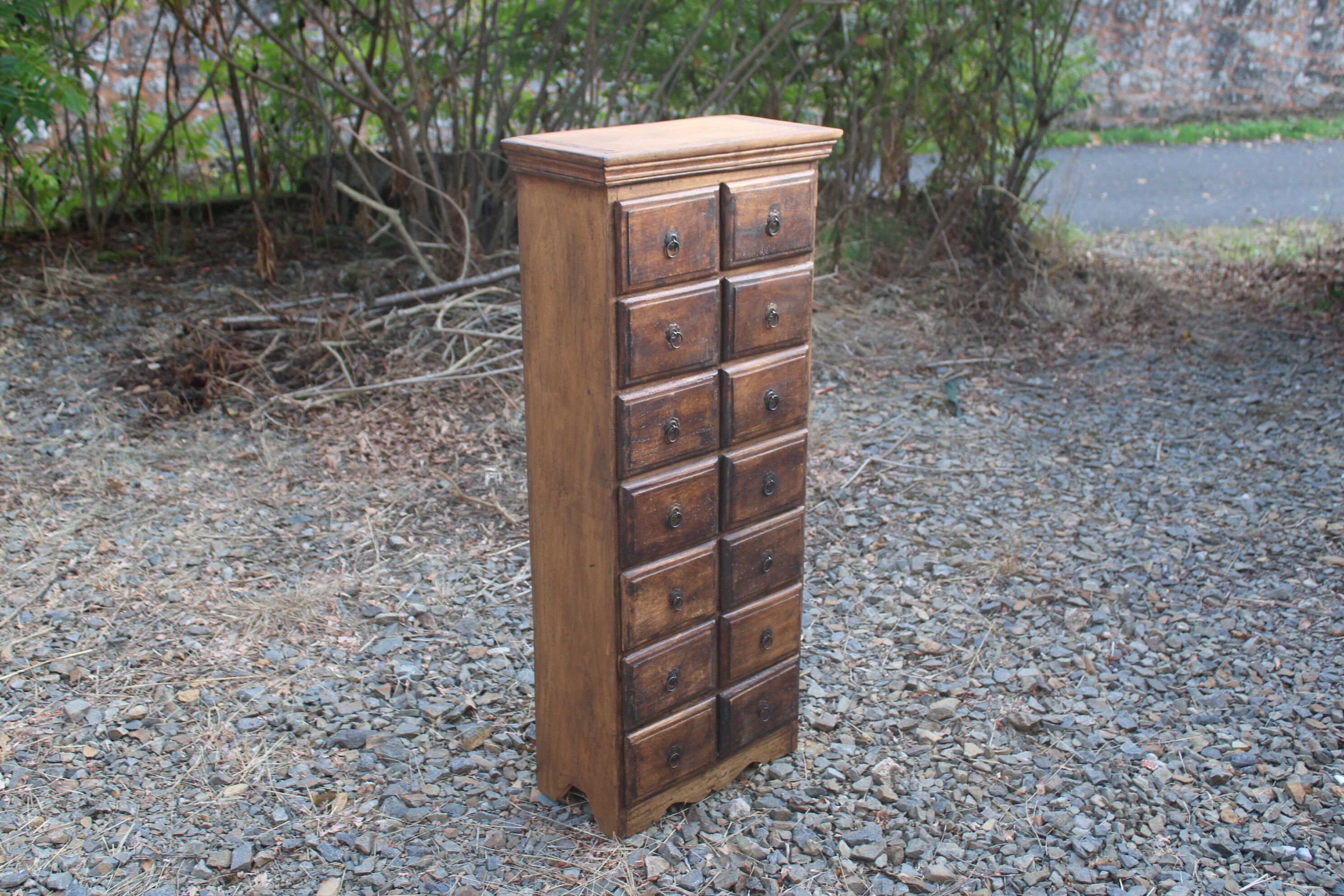 Apothecary seed cabinet