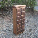 Apothecary seed cabinet