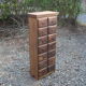 Apothecary seed cabinet