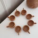 Stoneware liqueur service