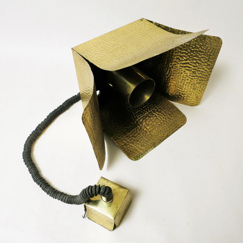 Suspension 60 years hammered brass