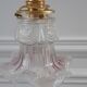 Suspension lampe tulipe ancienne début XXème