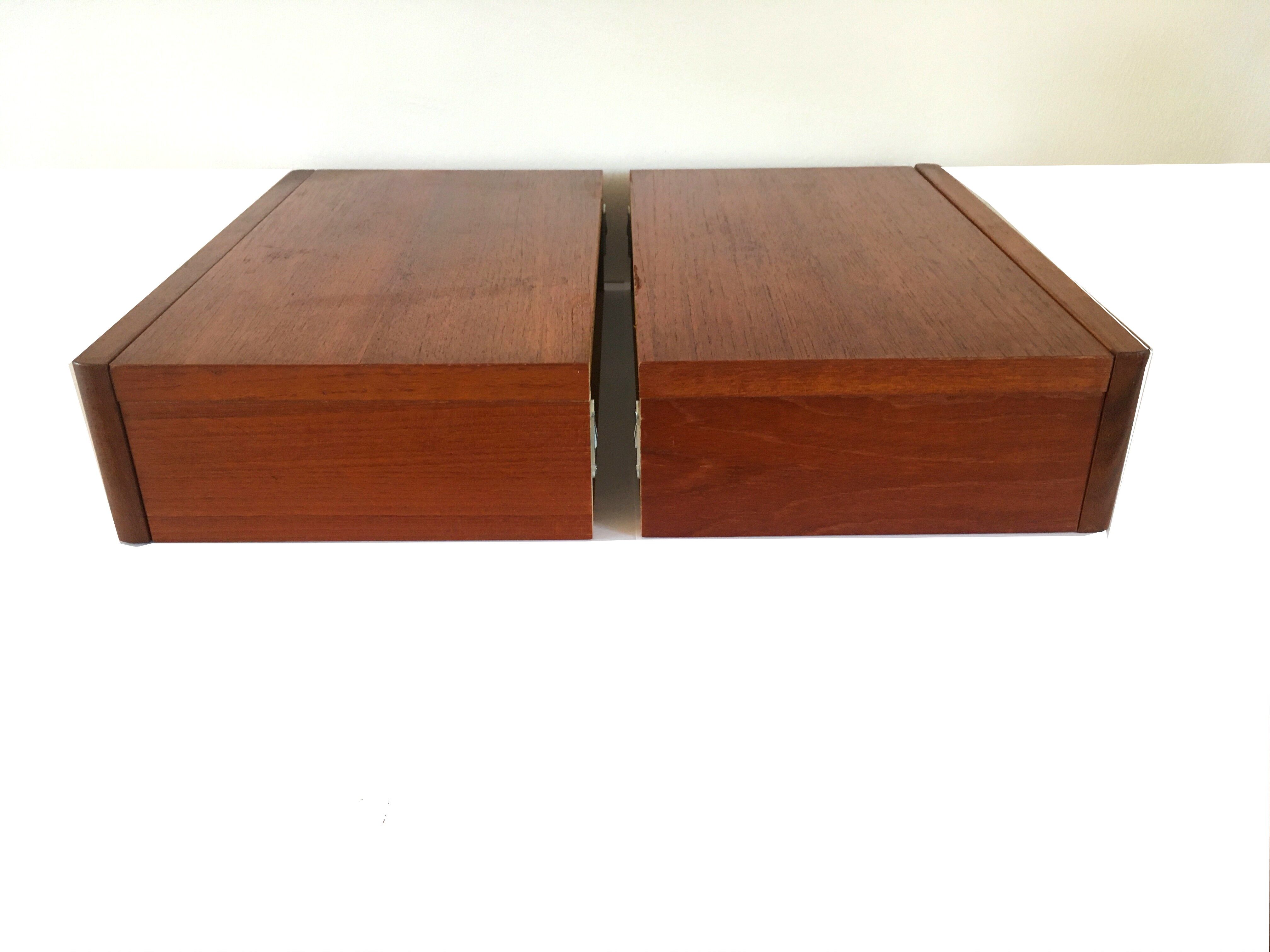 2 bedside to hang Scandinavian vintage 60s