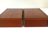 2 bedside to hang Scandinavian vintage 60s