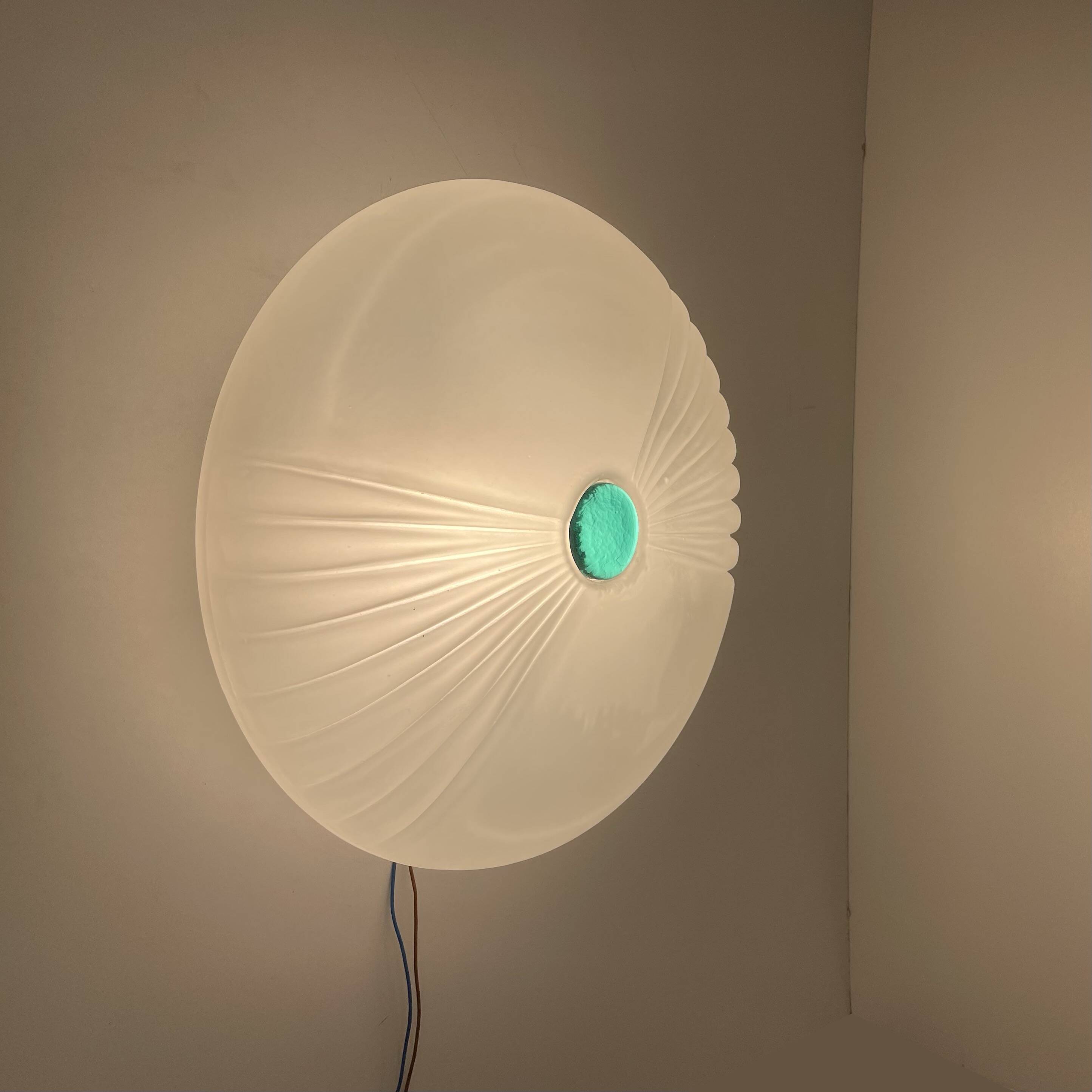 Murano Ceiling or Wall Lamp, 1980s