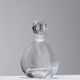 Flacon en verre moulé, 1940s