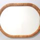 Oval Vintage Wall Mirror with Ash Root Frame, Italy