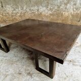 Industrial coffee table pallet table blank steel