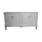 Head of bed two places old and patina