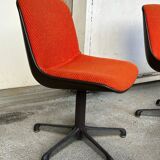Series Of Six Comforto Edition Chairs Around 1970