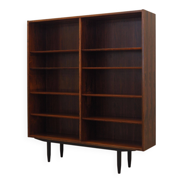 Bibliothèque danois en palissandre par Hundevad, années 1970