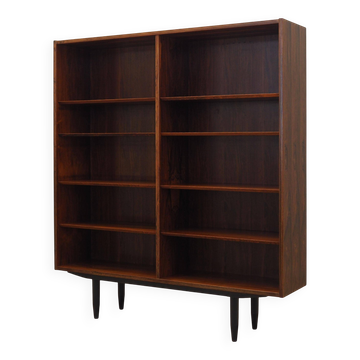 Rosewood bookcase, Danish design, 1970s, manufacturer: Hundevad