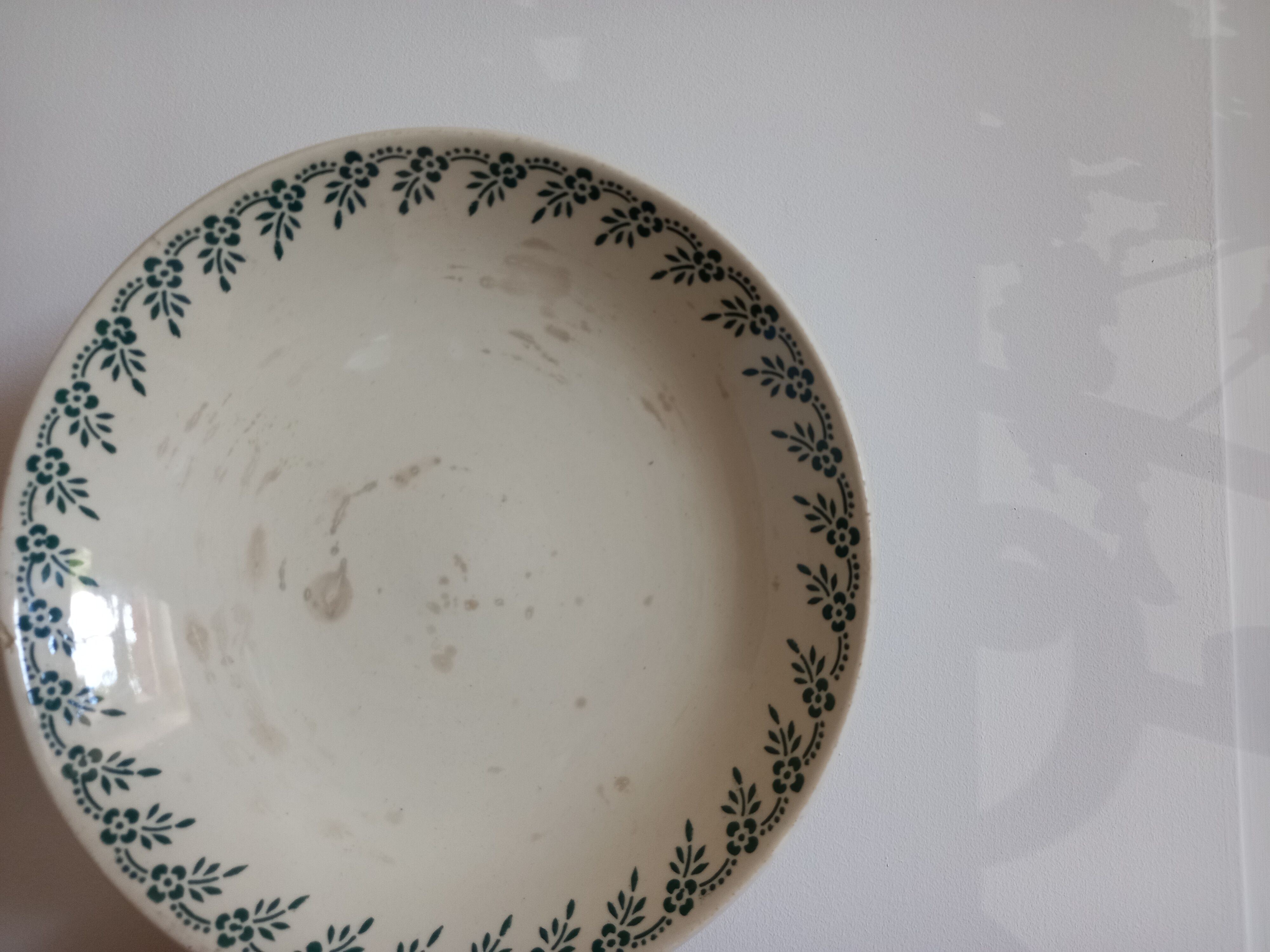 Compotier Terre de Fer "1212" H. Boulenger Choisy-le-Roi