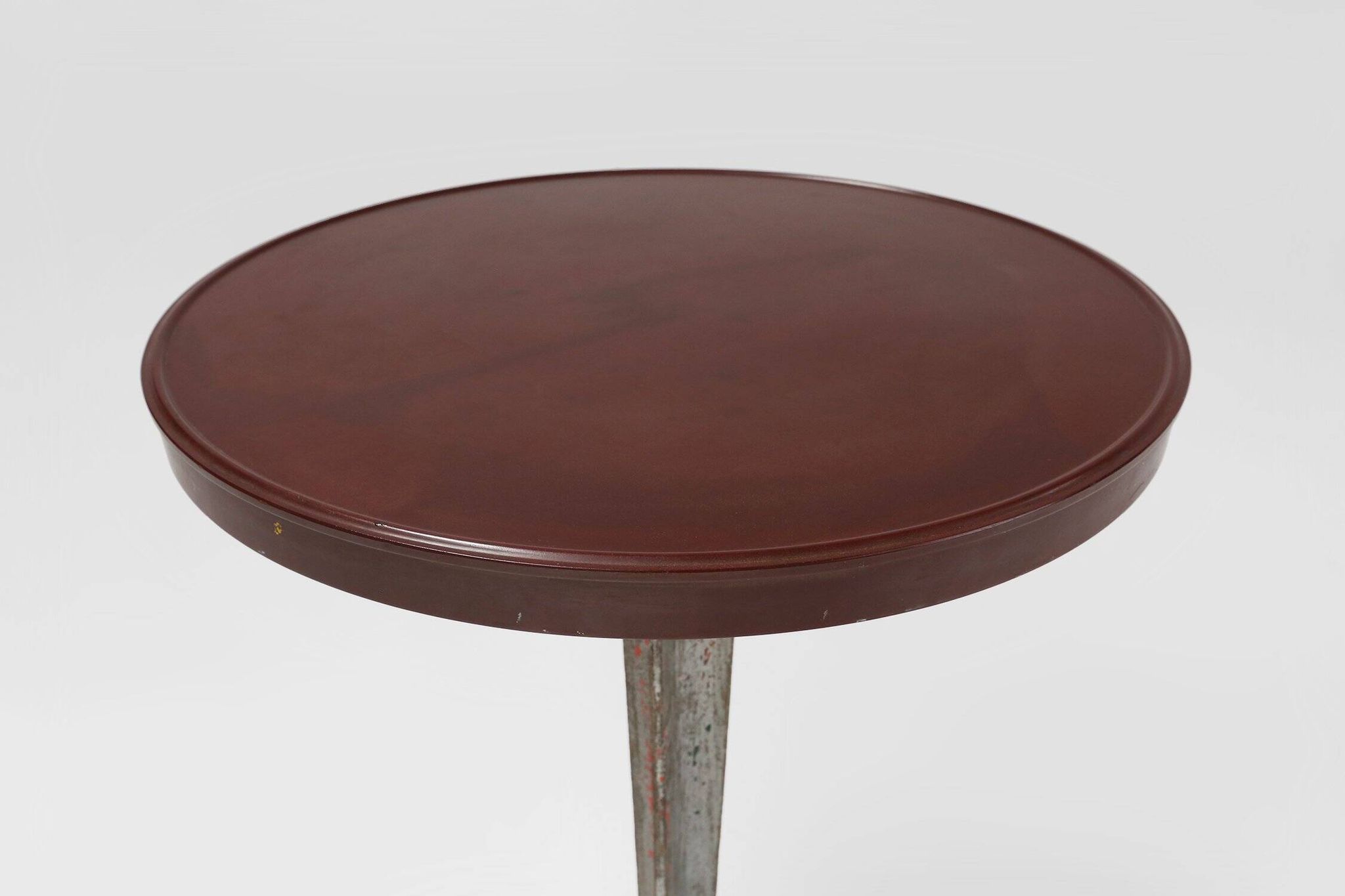 Bistro Table with Bakelite Top by Louis Vuitton for Rex, France, 1930s