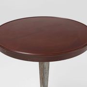 Bistro Table with Bakelite Top by Louis Vuitton for Rex, France, 1930s