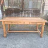 Solid walnut table