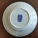 8 blue & white soup plates Broadhurst, Lunéville, Myott and Royal Sphinx Regout Maestricht