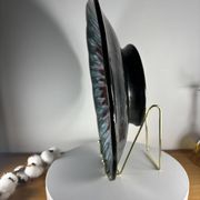 Longwy Tourmaline Platter, France, vintage 1960s, XL