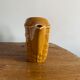 Glazed ceramic water pitcher