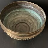 Art Deco brass pot cache