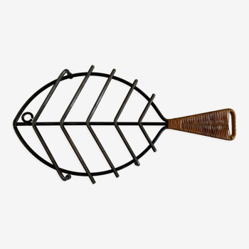 Dessous de plat poisson scandinave Denmark 1960