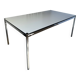 Bureau USM Haller en stratifié gris perle