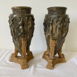 Plaster vases