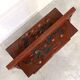 Chinese wedding chest, lacquered wood, hand-painted decoration