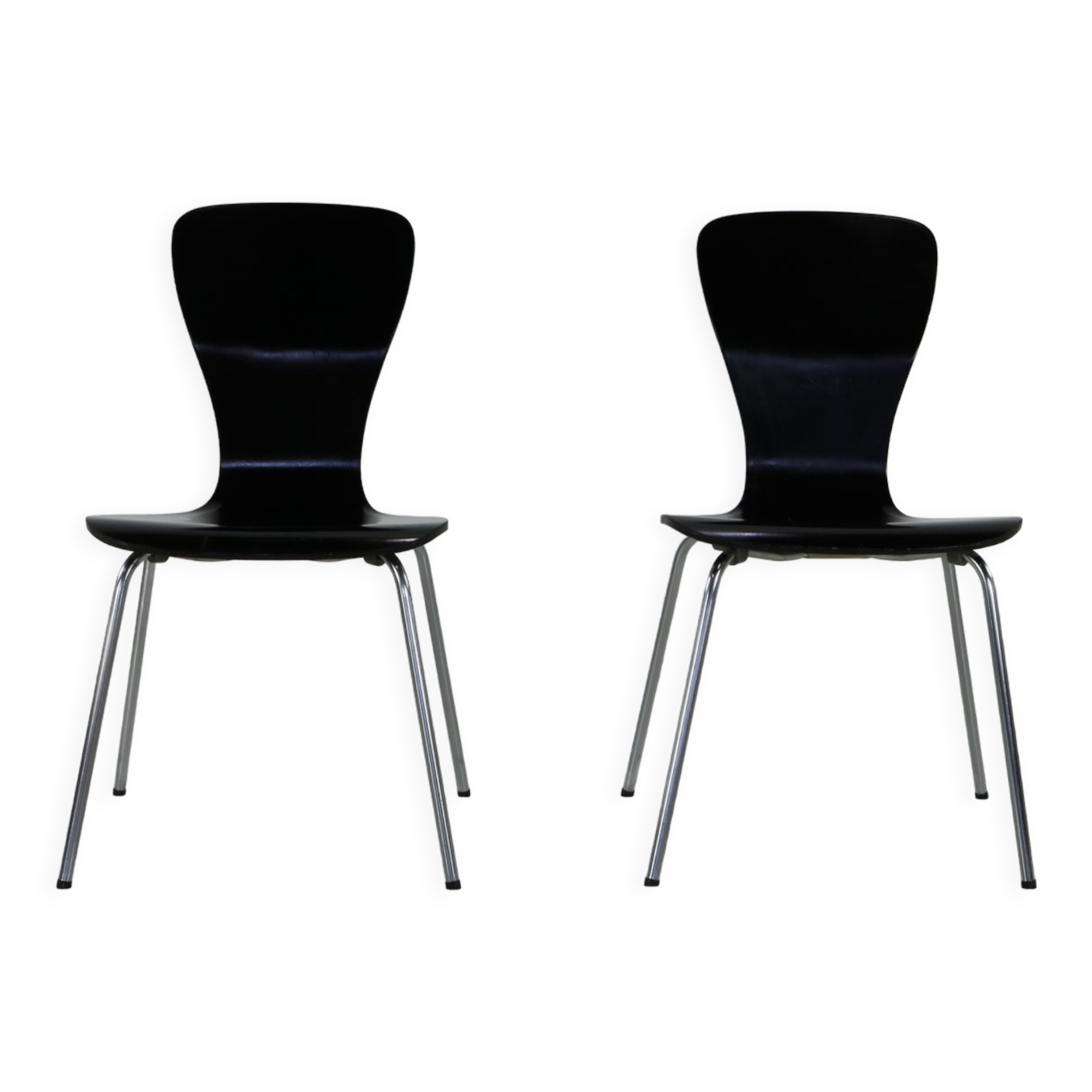 Set of two finnish dinner chairs by Tapio Wirkkala for Asko