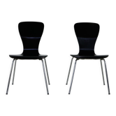 Set of two finnish dinner chairs by Tapio Wirkkala for Asko