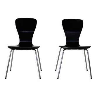 Set of two finnish dinner chairs by Tapio Wirkkala for Asko