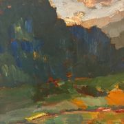 La montagne Sainte Victoire, Robert Fleurent, années 50