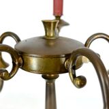 Arredoluce Monza, brass floor lamp from 50s