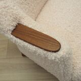 Cream sofa, Danish design, 1970s, production: Denmark