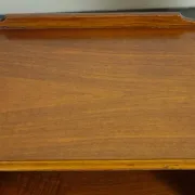 Art Deco Nightstands with Walnut Cabinet and Queen Anne Legs
