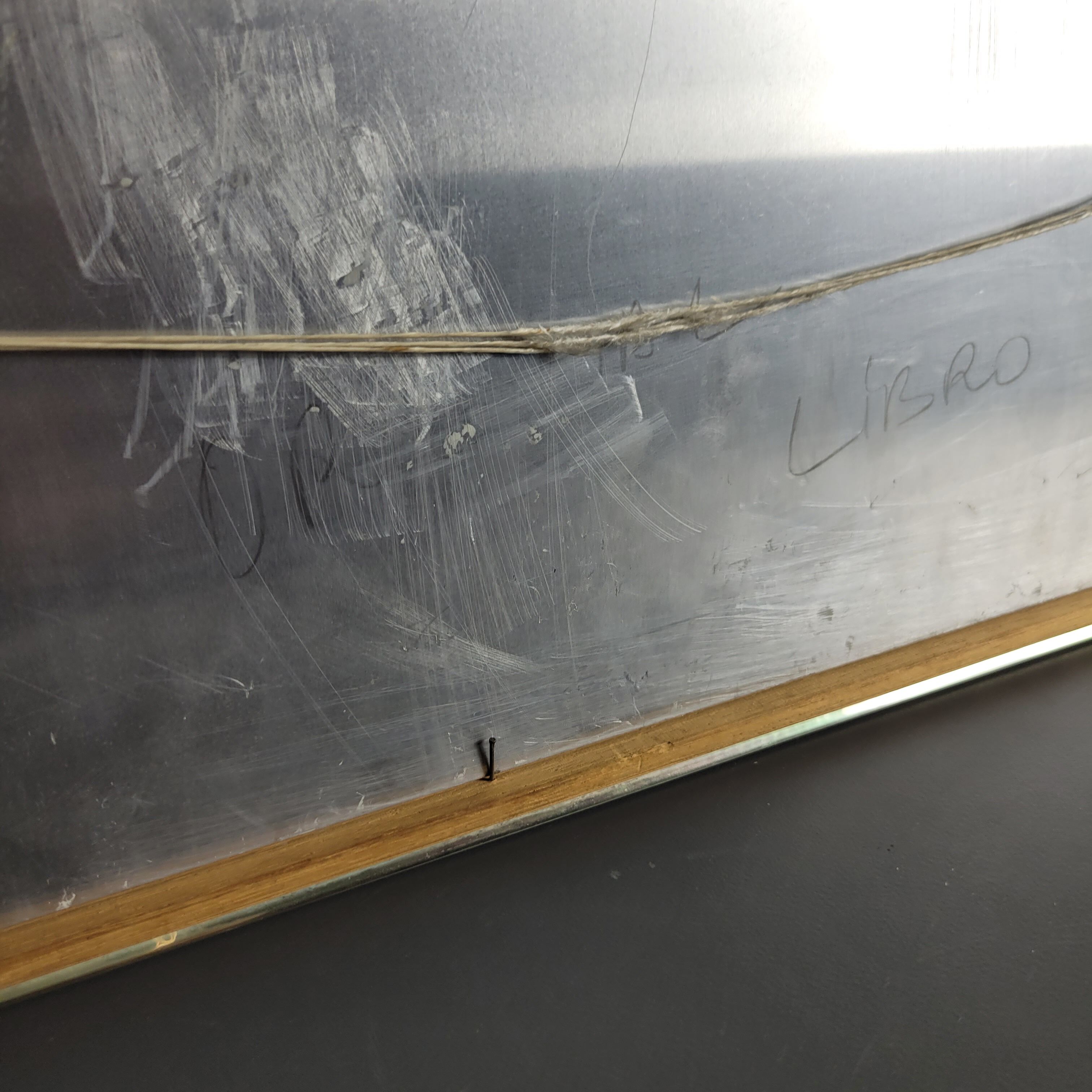 Oil painting on metal panel