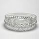 Vintage, cut crystal vide-poche from the 20th century.