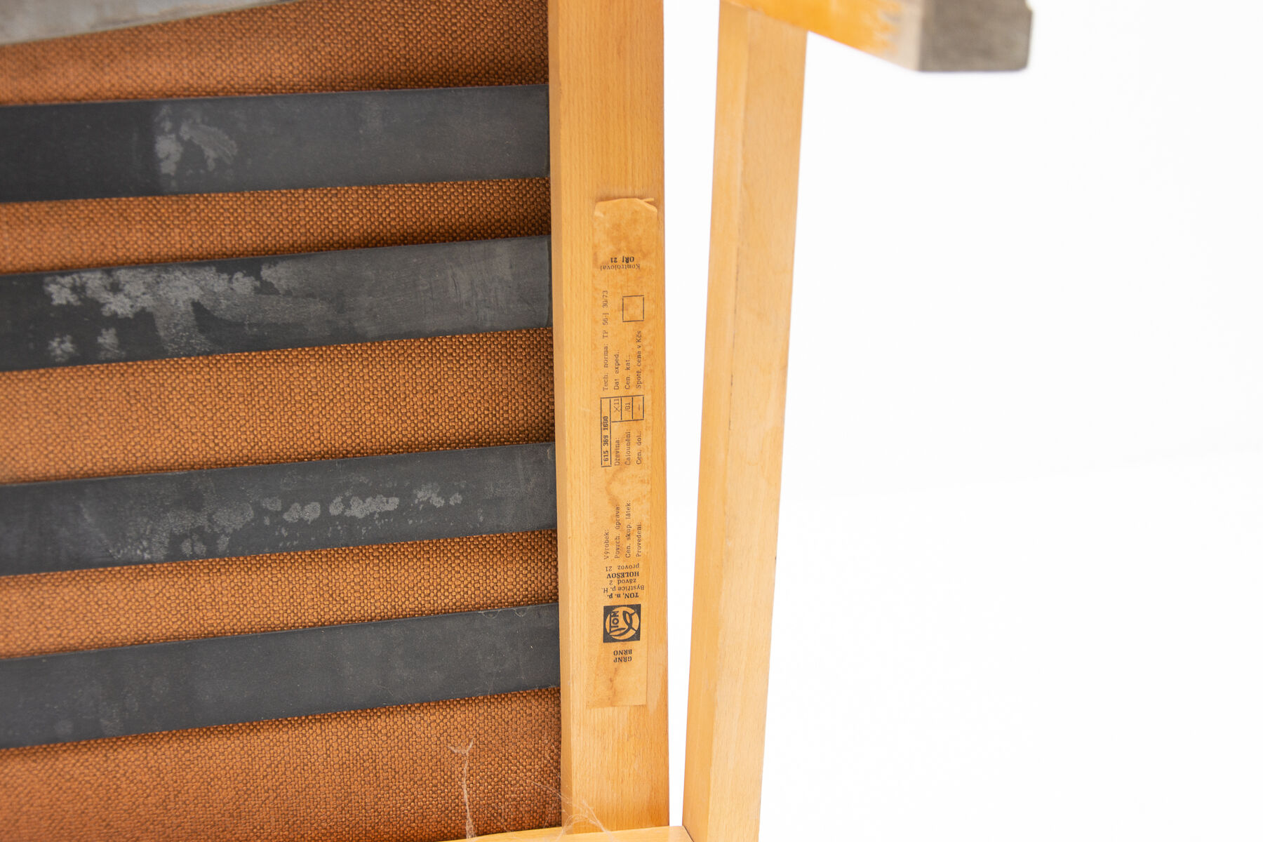 Pair of mid century Danish style armchairs for Ton, 1970´s