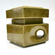 Modernist ceramics 1960s olive green