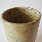 Vintage pyrity sandstone vase