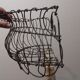 Small basket of rounded wire