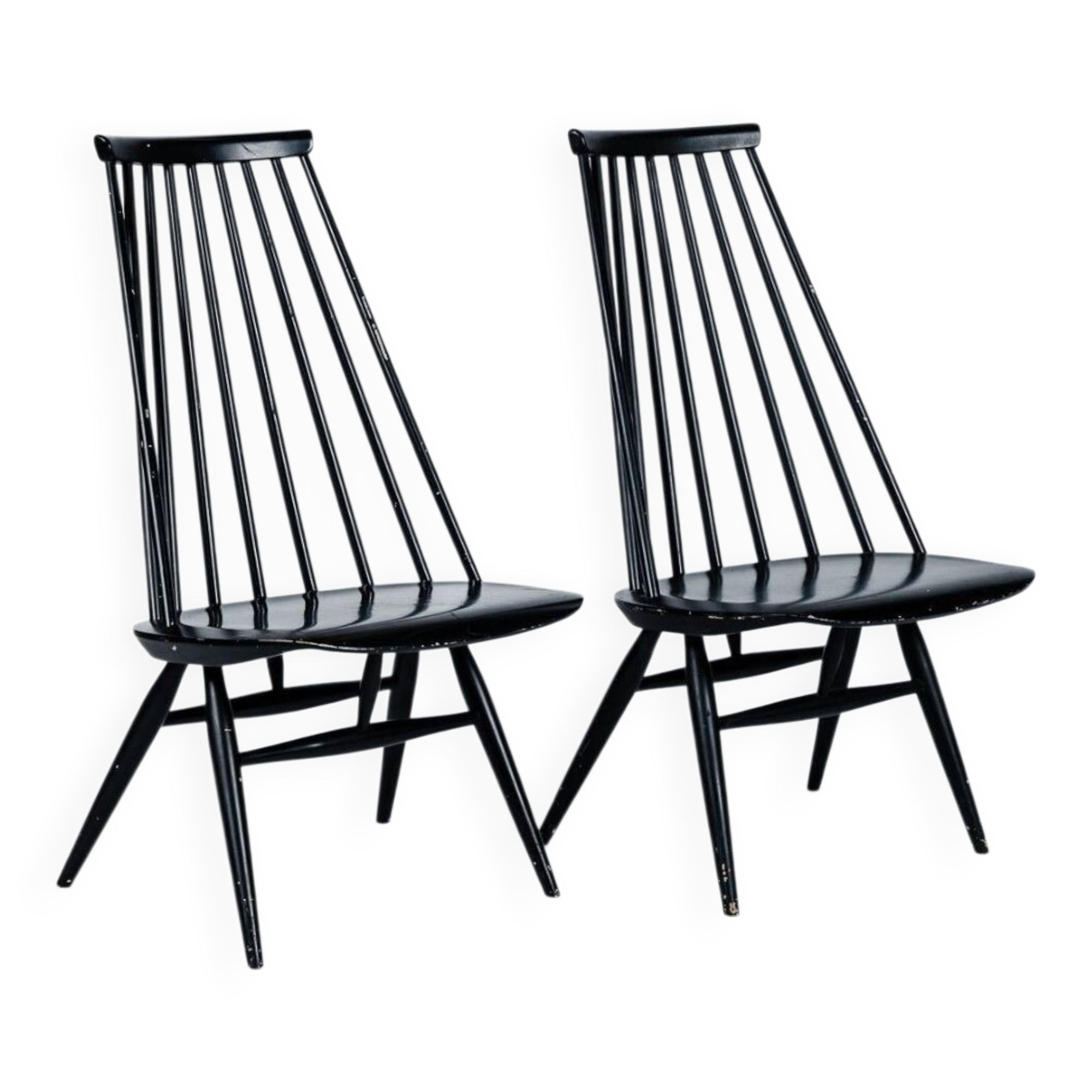 Paire de chaises modèle "Mademoiselle" Illmari Tapiovaara 1956