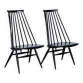 Pair of chairs model "Mademoiselle" Illmari Tapiovaara 1956