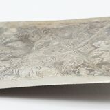 Old silver metal pie shovel