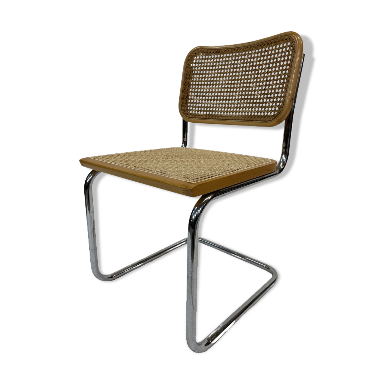 Cesca design chair b32 model in chrome